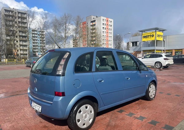 Opel Meriva cena 6900 przebieg: 190000, rok produkcji 2007 z Zabrze małe 46